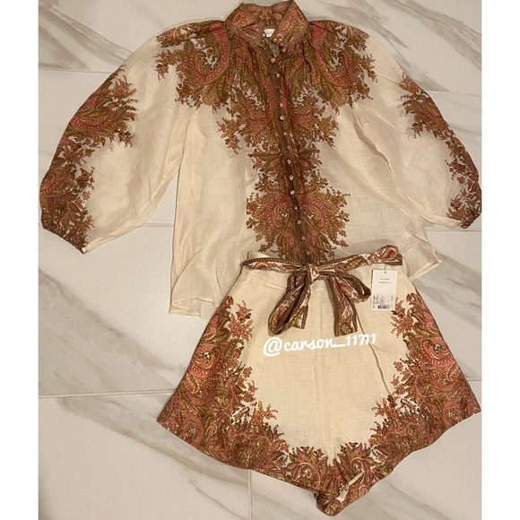 Zimmermann Brighton Paisley Set 0P/1 - Picture 6 of 10